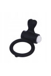 LoveToy Inel erectie Power Clit negru cu vibratii - Entro.ro