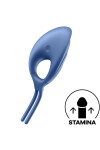 Satisfyer Inel de Penis Swordsman 12 Moduri Vibratii Silicon Albastru USB - Entro.ro