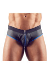 Svenjoyment Bikini Jock cu Fermoar Negru/Albastru M - Entro.ro