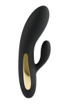 TOY JOY Vibrator Iepuras Splendor 7 Moduri Vibratii Silicon USB Negru 17 cm - Entro.ro