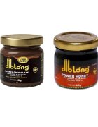 Diblong SET: Afrodisiac premium concentrat - Ciocolata cremoasa - ENERGY CHOCOLATE for MENpoate ajuta la creșterea libidoului potență erecție ejaculare precoce 40g + 1 borcan miere Power Honey 43g - Default Title