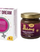 PARAPHARM SET: Capsule LADIES DREAM cresterea apetitului sexual si libidoului feminin 2 capsule + Diblong Energy Chocolate for Lady ciocolată tartinabilă 40g - Default Title