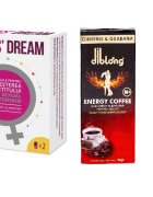 PARAPHARM SET: Capsule LADIES DREAM cresterea apetitului sexual si libidoului feminin 2 capsule + Diblong Energy Coffee 10g - Default Title