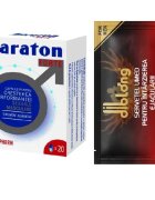PARAPHARM SET: Capsule MARATON FORTE cresterea performantei sexuale barbati 20 capsule + 1 servetel DIBLONG DELAY TOWEL - Default Title