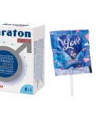 PARAPHARM SET: MARATON FORTE cresterea performantei sexuale barbati 4 capsule + Boinky Lollipop Blue – Acadea cu efect afrodisiac aromă de afine Ashwagandha și Maca 1 buc - Default Title