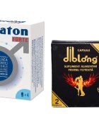 PARAPHARM SET: MARATON FORTE cresterea performantei sexuale barbati 4 capsule + Capsule Diblong Ginseng 1 cutie x 2 buc - Default Title