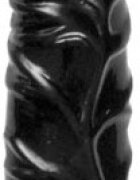 All Black Dildo Black August 32 cm