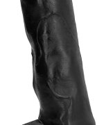All Black Dildo Realist 22 cm