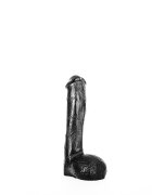 All Black Dildo Realist 23 cm