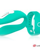 Anne's Desire Vibrator Cuplu Desire Dual Pleasure Wireless Watch Me Light Green