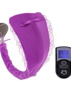 Baile Bikini C-String Panty Vibe 10 Moduri Vibratii Remote Control Mov