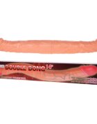 Baile Dildo Double Dong Bendable TPR Natural 36 cm