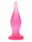 Baile Dop Anal Fantasy cu Ventuza PVC Roz 14 cm