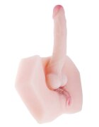 Baile Masturbator cu Vagin si Penis Real Cyberskin Natural