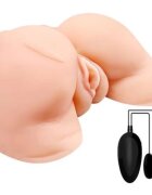 Baile Masturbator Julie Vagin&aAnus cu Vibratii Crazy Bull Natural