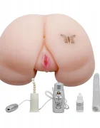 Baile Masturbator Vagin& Anus cu Vibratii Incalzire Voce Sexy Material Realist TPE Natural 2.66 kg