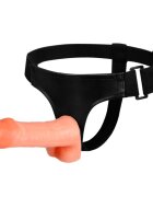 Baile Strap-on Ultra Passionate Harness PVC Natural 18.5 cm