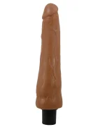 Baile Vibrator Alfredo Sliding Skin Vibrator TPR Maro 25 cm