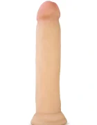 Blush NOVELTIES Dildo Magnum Au Naturel Sensa Feel TPE Dubla Densitate Natural 24.1 cm
