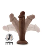 Blush NOVELTIES Dildo Realist Posable Shaft Dr. Skin Plus TPE Maro 16.5 cm