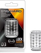 Blush NOVELTIES Manson Penis cu Striatii Stay Hard Transparent