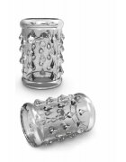 Blush NOVELTIES Manson Penis Stay Hard Cock Sleeve Transparent 5 cm