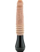 Blush NOVELTIES Vibrator Dr. Knight Thrusting Gyrating&Vibrating 3 Viteze Silicon USB Natural 26.6 cm