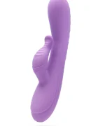 Blush NOVELTIES Vibrator Rabbit Evelyn 10 Moduri Vibratii Silicon Lichid Mov 20.3 cm