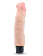 Blush NOVELTIES Vibrator Realist Au Naturel Sensa Feel Dubla Densitate 10 Moduri Vibratii USB Natural 22.8 cm