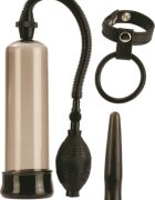 California Exotics Kit Pompa Penis+Dop Anal+Inel Dublu Penis Rock Hard