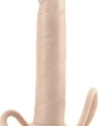 California Exotics Strap On Penetrare Dubla Anal SYSTEM Natural