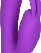 California Exotics Vibrator Embrace G-Rabbit 7 Moduri Vibratii Silicon USB Violet 18.5 cm