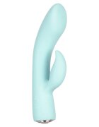 California Exotics Vibrator Iepuras Pave Marylin 7 Moduri Stimulatoare + 5 Viteze Silicon USB Albastru 18 cm