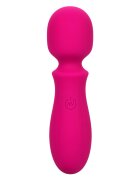 California Exotics Vibrator Mini Wand Bliss 10 Viteze Vibratii Silicon Lichid USB Roz 14 cm
