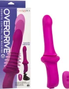 California Exotics Vibrator Overdrive Smooth Thruster Remote Control Silicon USB Roz 29.2 cm
