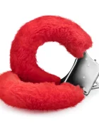 Crushious Catuse cu Plus Love Cuffs pentru Maini Rosu