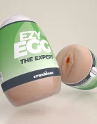 Crushious Masturbator Ezy Egg The Expert Tip Ou TPE+ABS