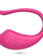 Crushious Ou Vibrator Tamago Remote Control 9 Moduri Vibratii Silicon USB Roz