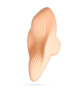 Crushious Stimulator Wearable Atlantis Remote Control 9 Moduri Vibratii Silicon USB Nude 8.5 cm
