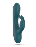 Crushious Vibrator Lola Mini Rabbit 10 Moduri Vibratii Silicon USB 14.5 cm