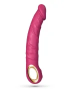 Crushious Vibrator Realist Magnus 10 Moduri Vibratii Silicon USB Magnetic Roz 22.5 cm