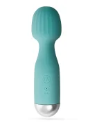 Crushious Vibrator Wanderlust Mini Wand 10 Moduri Vibratii Silicon USB Verde 15 cm