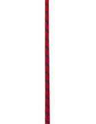 Devil Sticks Cravasa din Piele Naturala Negru/Rosu 72 cm