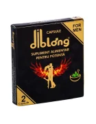 Diblong Supliment alimentar Capsule Ginseng pentru barbati sub forma de capsule cu plante care sustin sanatatea sexuala si functia erectila 1 cutie x 2 buc