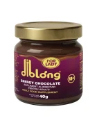Diblong Supliment alimentar Energy Chocolate pentru femei sub forma de ciocolata tartinabila cu ingrediente naturale care sustin sanatatea sexuala 40g