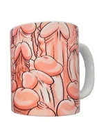 DIVERTY SEX Cana Ceramica Imprimeu cu Penis 370 ml