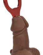 DIVERTY SEX Deschizator de Sticle Forma Penis Realist Maro
