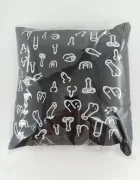 DIVERTY SEX Perna cu Modele Penis 30x30 cm Negru