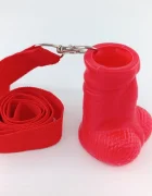 DIVERTY SEX Shot cu Snur Plastic ABS Rosu