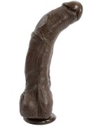 Doc Johnson Dildo Realist Black Thunder FirmSkyn Vac-U-Lock 29 cm